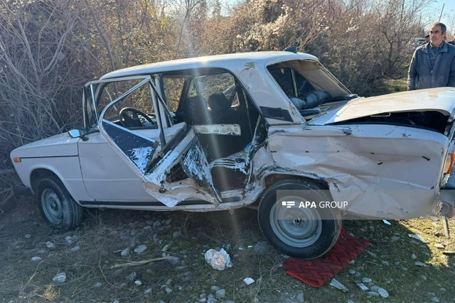 Ucarda avtomobillər toqquşdu, xəsarət alanlar var - FOTO