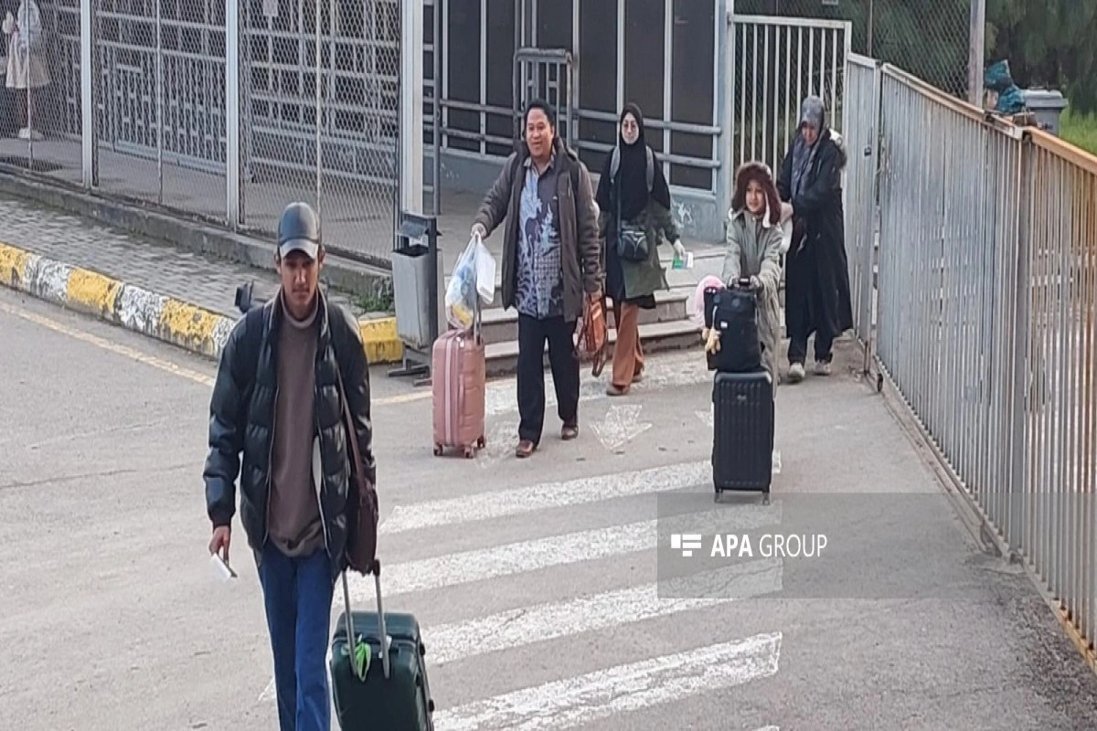 İndoneziyanın 36, Çinin 3 vətəndaşı İrandan Azərbaycana təxliyə olunub - FOTO