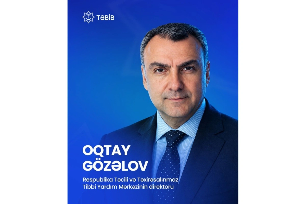 Təcili Yardım Mərkəzinə yeni direktor təyin olundu - FOTO