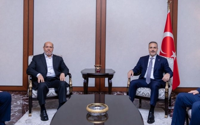 Hakan Fidan HƏMAS nümayəndə heyətini qəbul edib