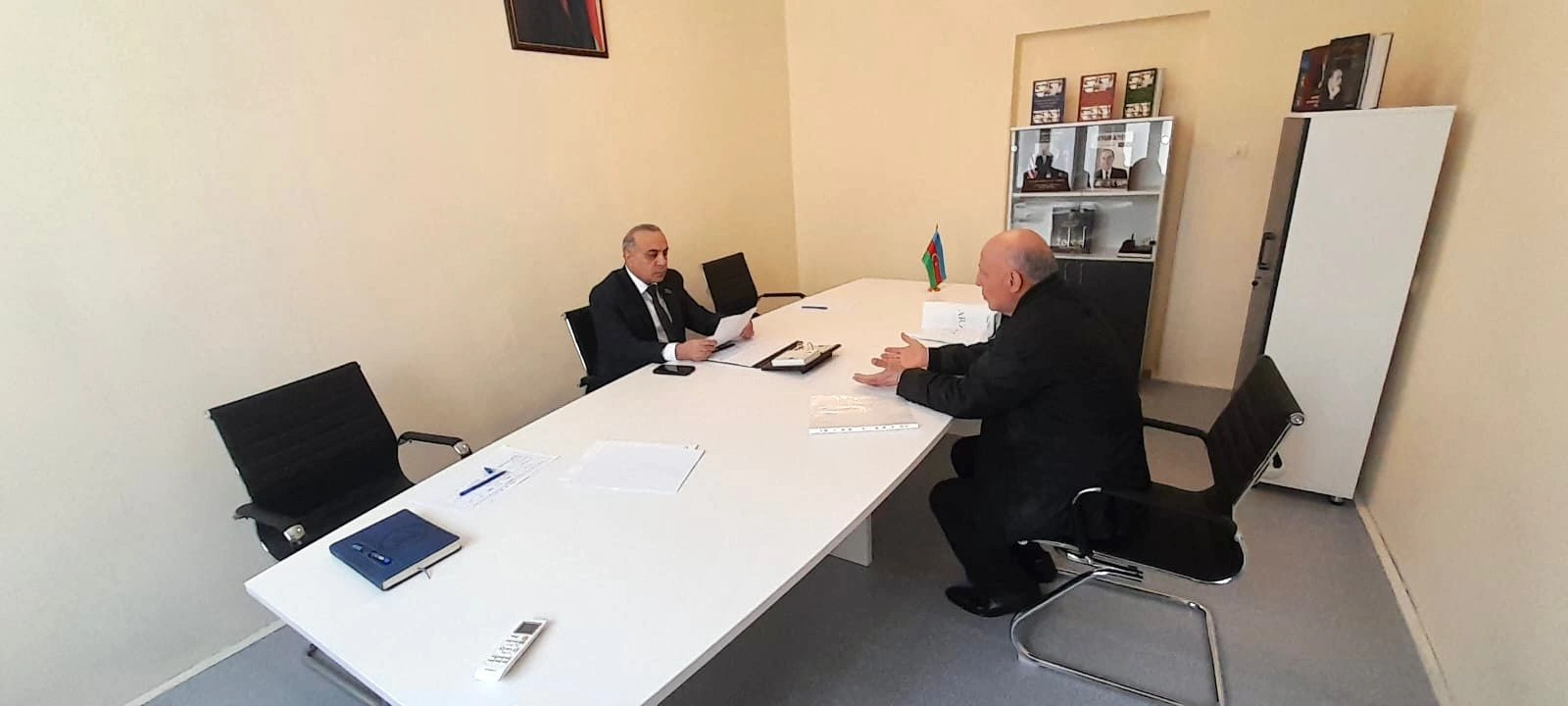 Deputat Azay Quliyev seçicilərin növbəti qəbulunu keçirib - FOTO