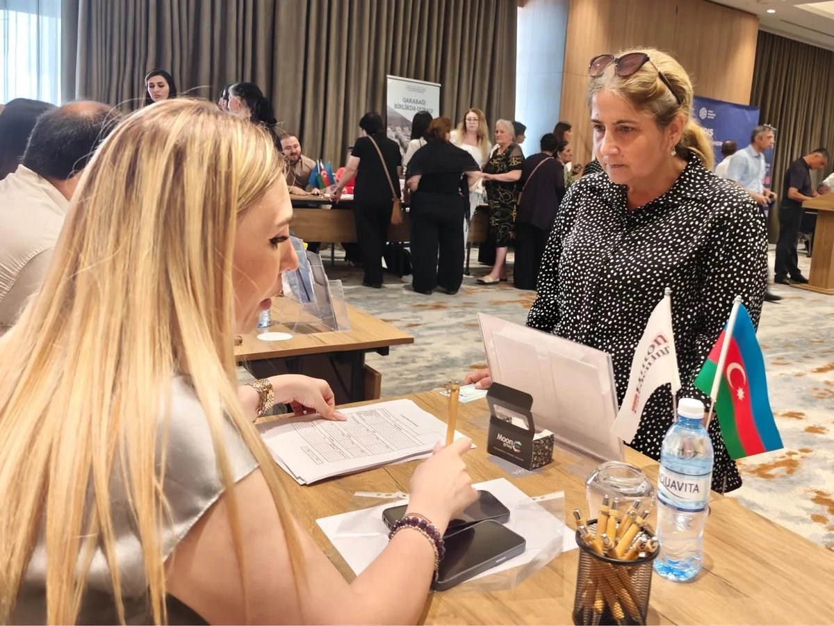 Ağdamdakı növbəti əmək yarmarkasında 160-dan çox vakansiya təqdim edilib - FOTO