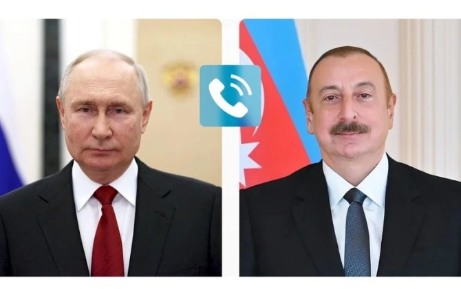 Vladimir Putin İlham Əliyevə zəng etdi