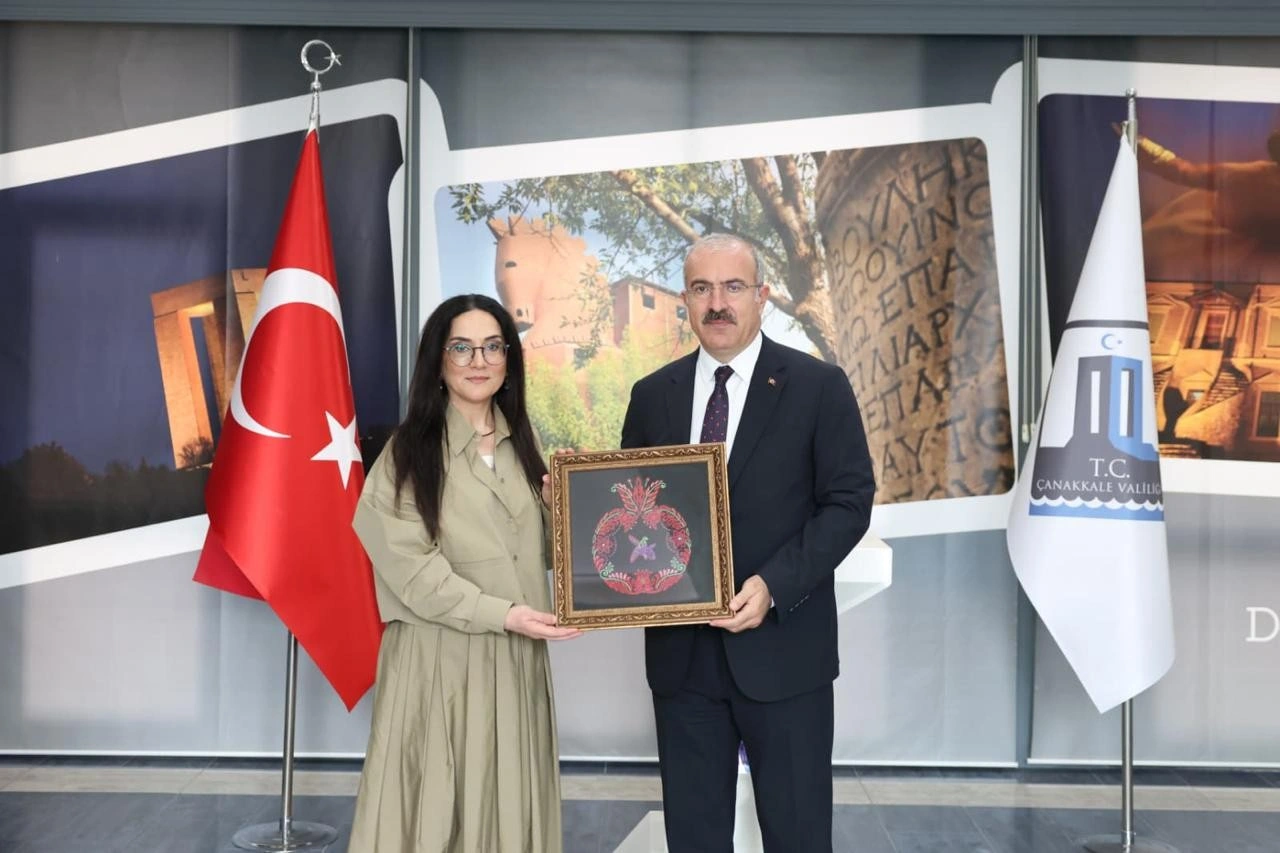 Şəhid ailələri Çanaqqala şəhərini ziyarət ediblər - FOTOLAR