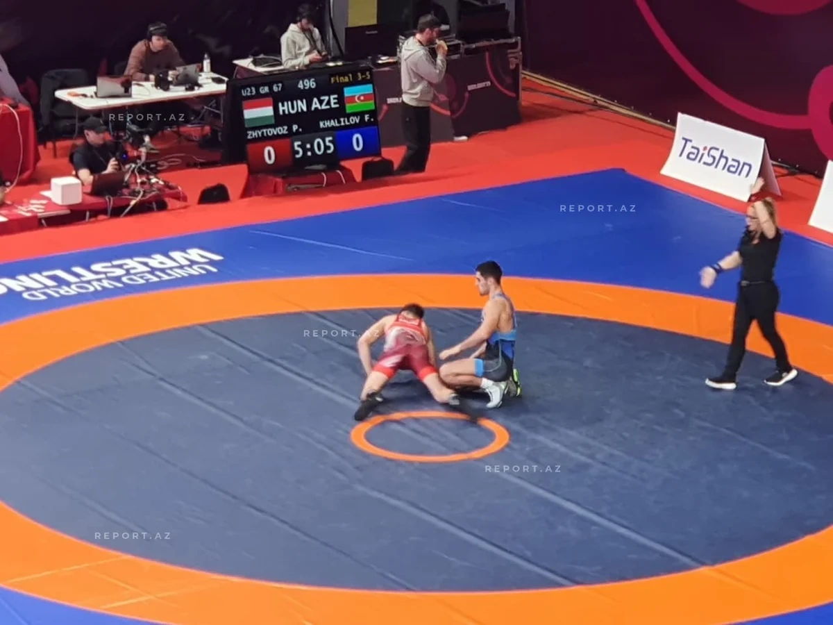 Fərid Xəlilov Avropa çempionatında bürünc medal qazandı - FOTO
