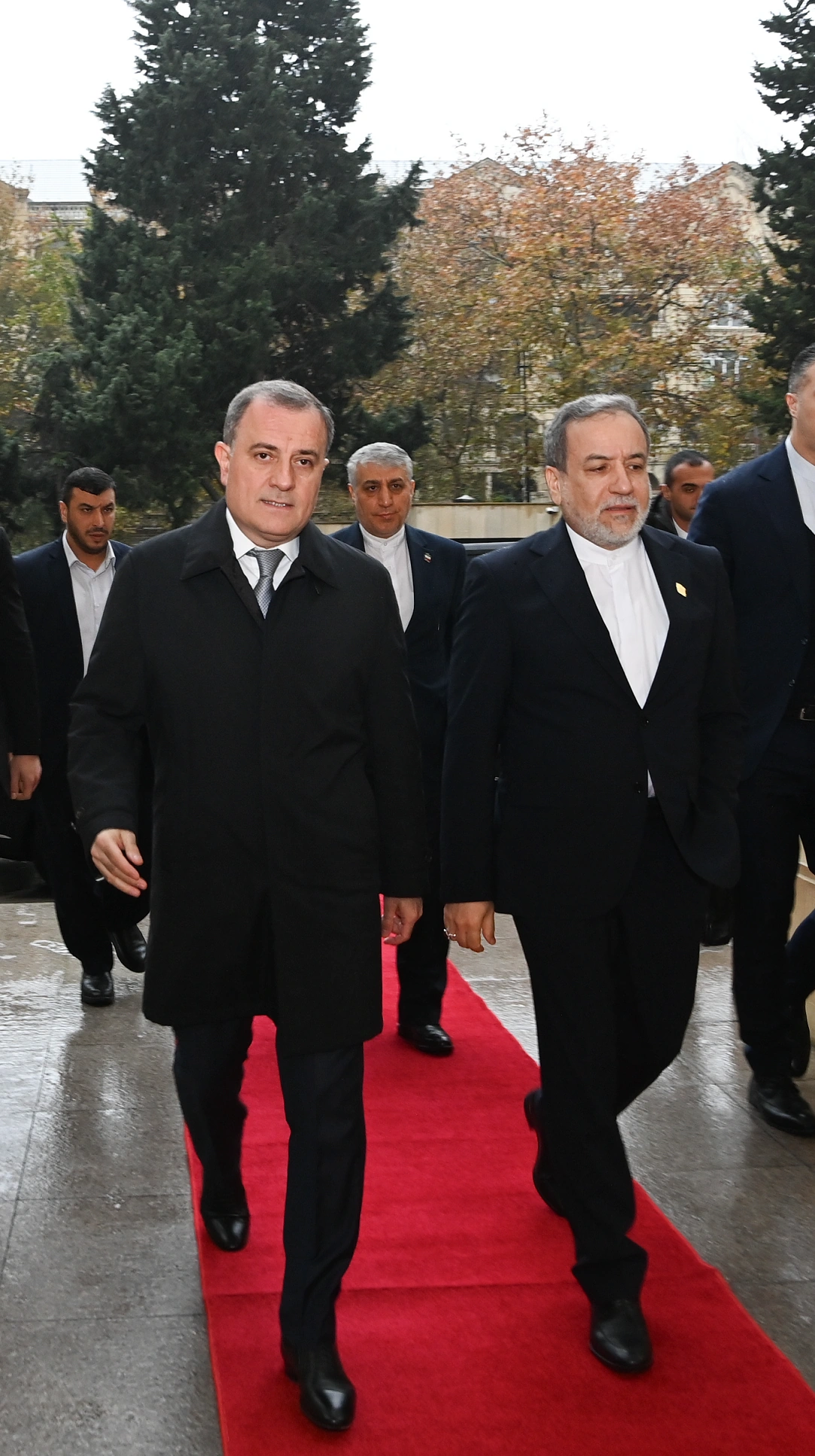 Ceyhun Bayramovun iranlı həmkarı ilə müzakirə etdiyi məsələlər açıqlandı - YENİLƏNİB + FOTO