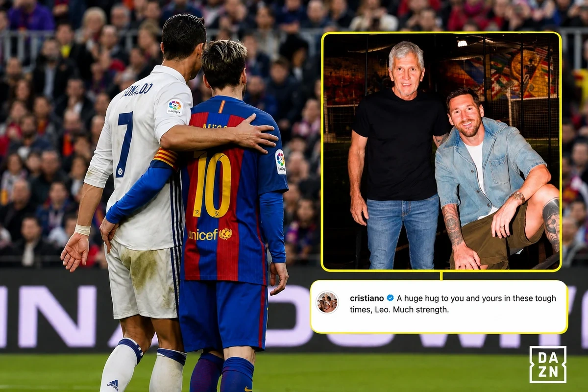 Ronaldo Messiyə dəstək oldu - FOTO