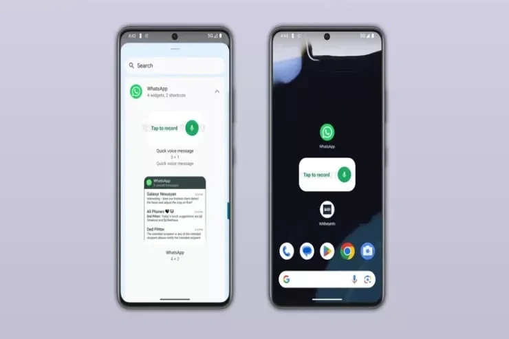 "WhatsApp"dan YENİLİK - Tətbiqi açmadan səsli mesaj göndəriləcək