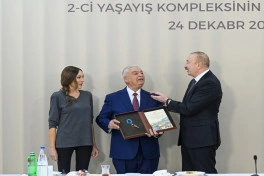 Prezident İlham Əliyev Ağdamda 2-ci yaşayış kompleksinin açılışında iştirak edib - YENİLƏNİB - FOTO