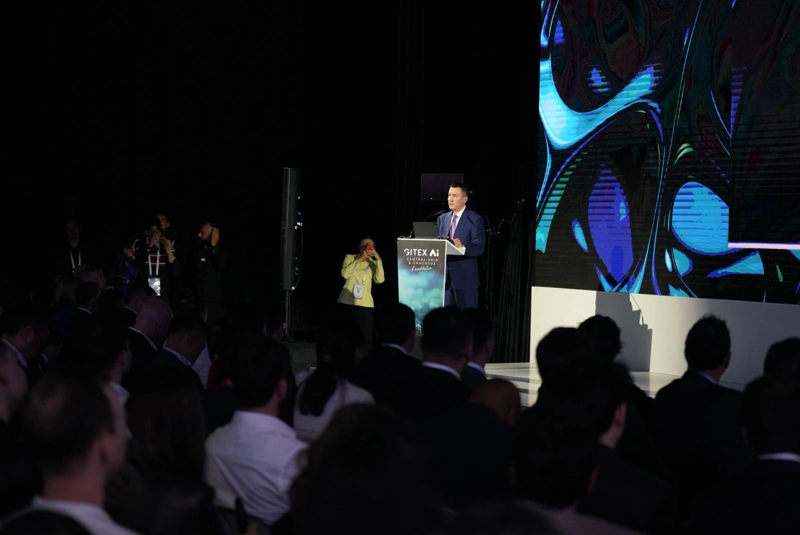 GITEX AI Qazaxıstan Almatıda tarixi debüt edir - Mərkəzi Asiya qlobal süni intellekt yarışında öz iddiasını ortaya qoyur - FOTO