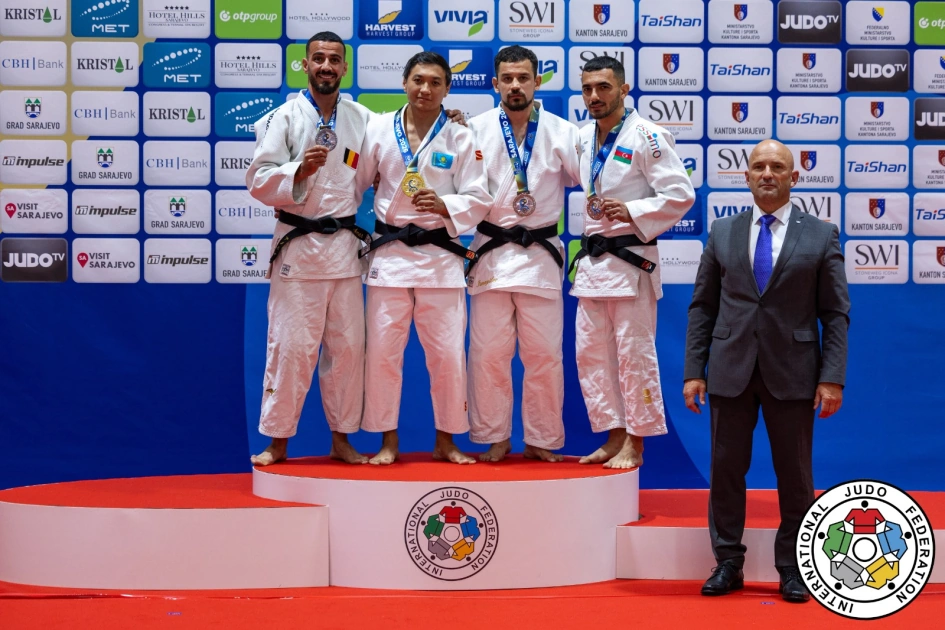 Veteran cüdoçumuz dünya çempionu oldu - FOTOLAR