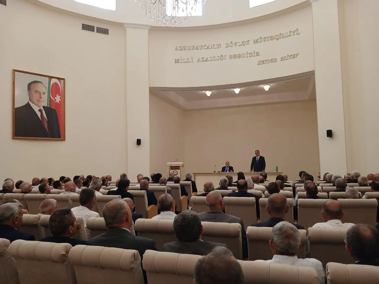 Bərdə, Tərtər və Goranboyda ağsaqqalların hesabat-seçki konfransları keçirilib - FOTOLAR