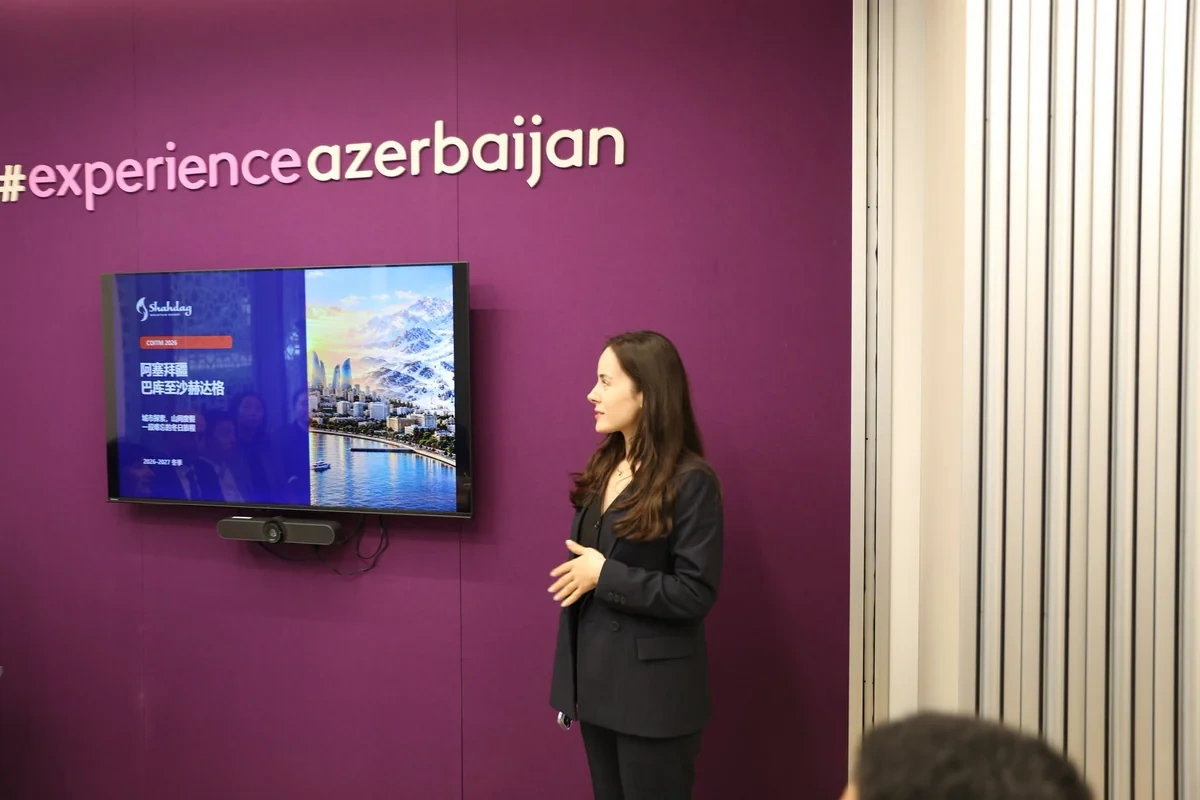 Azərbaycanın qış turizmi imkanları Çin bazarında təqdim olunub - FOTO