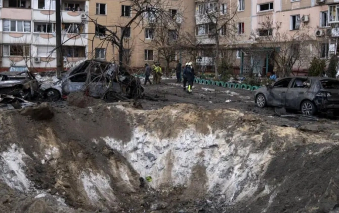 Rusiya ordusu Zaporojyeyə 1000-dən çox zərbə endirib