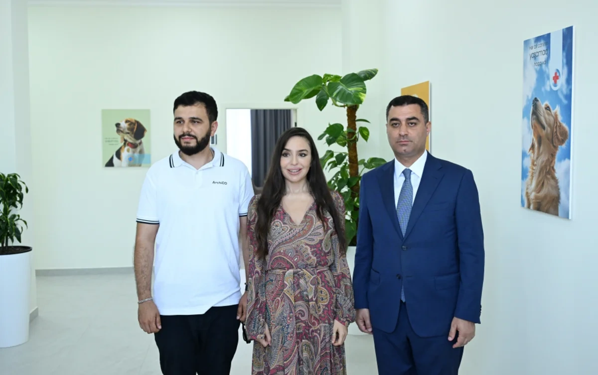 Leyla Əliyeva Yevlaxda Sahibsiz Heyvanlara Qayğı Mərkəzinin regional bölməsinin açılışında iştirak edib - FOTO