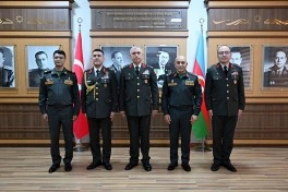 Azərbaycan və Türkiyə arasında hərbi təhsil sahəsində əməkdaşlıq müzakirə olunub - FOTO