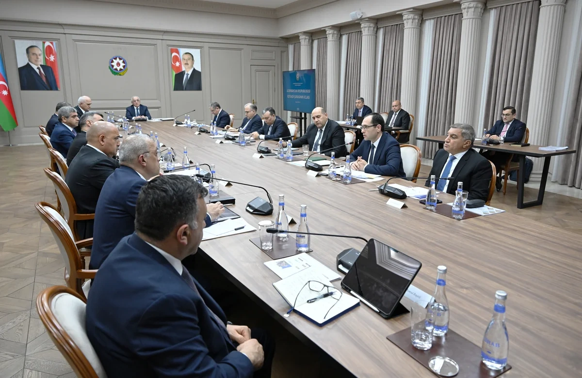 İqtisadi Şuranın aqrar sahənin inkişafına həsr olunmuş iclası keçirilib - FOTO