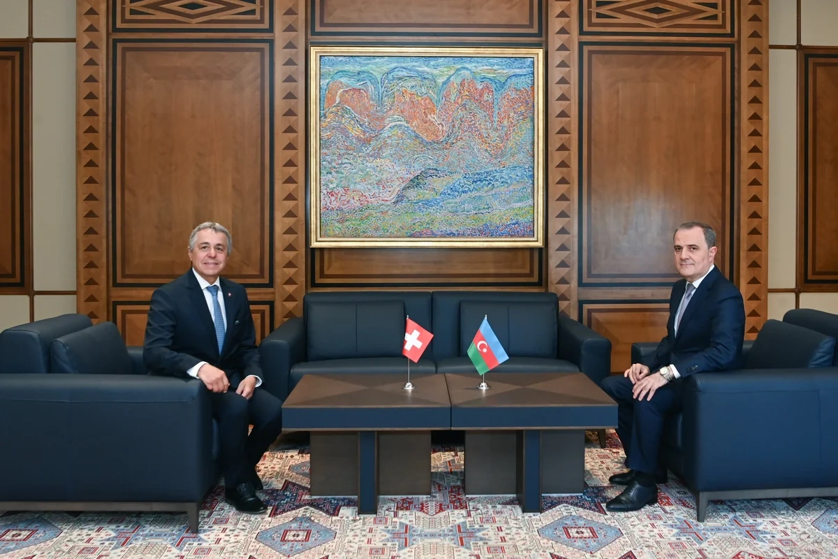 Ceyhun Bayramov İqnazio Kassis ilə görüşüb - FOTO