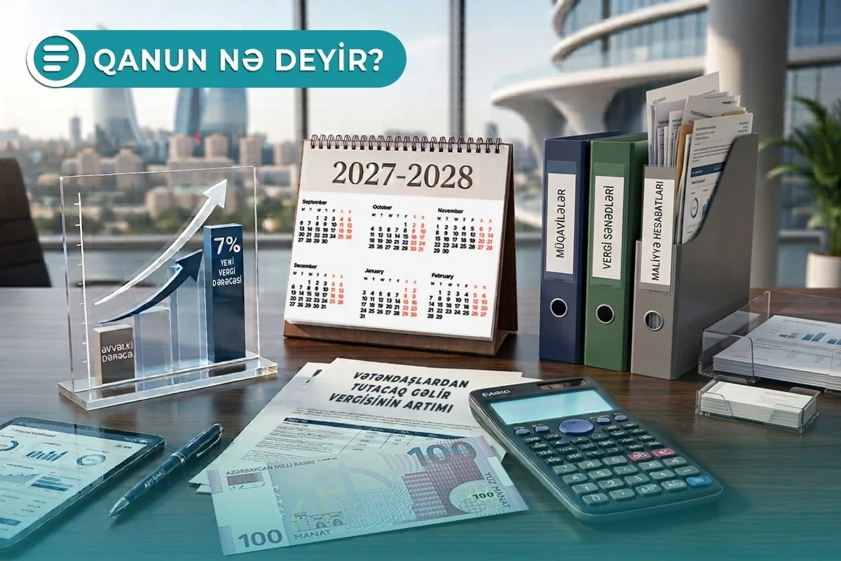 Növbəti ildən daha çox vergi ödəməli olacaqsınız - Qanun nə deyir? - VİDEO