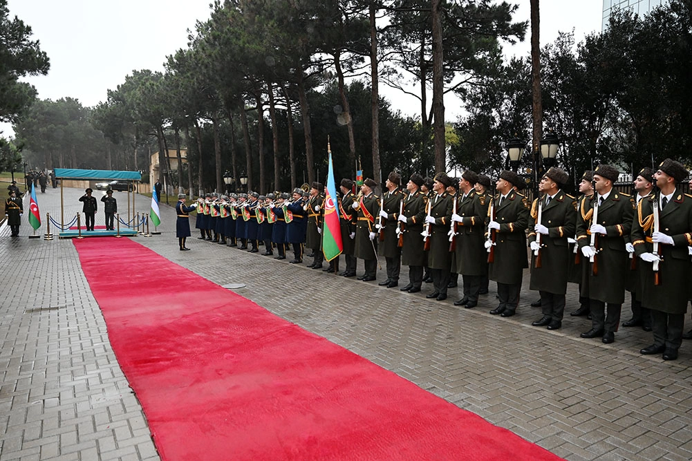 Özbəkistan nümayəndə heyəti ölkəmizdə rəsmi səfərdədir - FOTO/VİDEO
