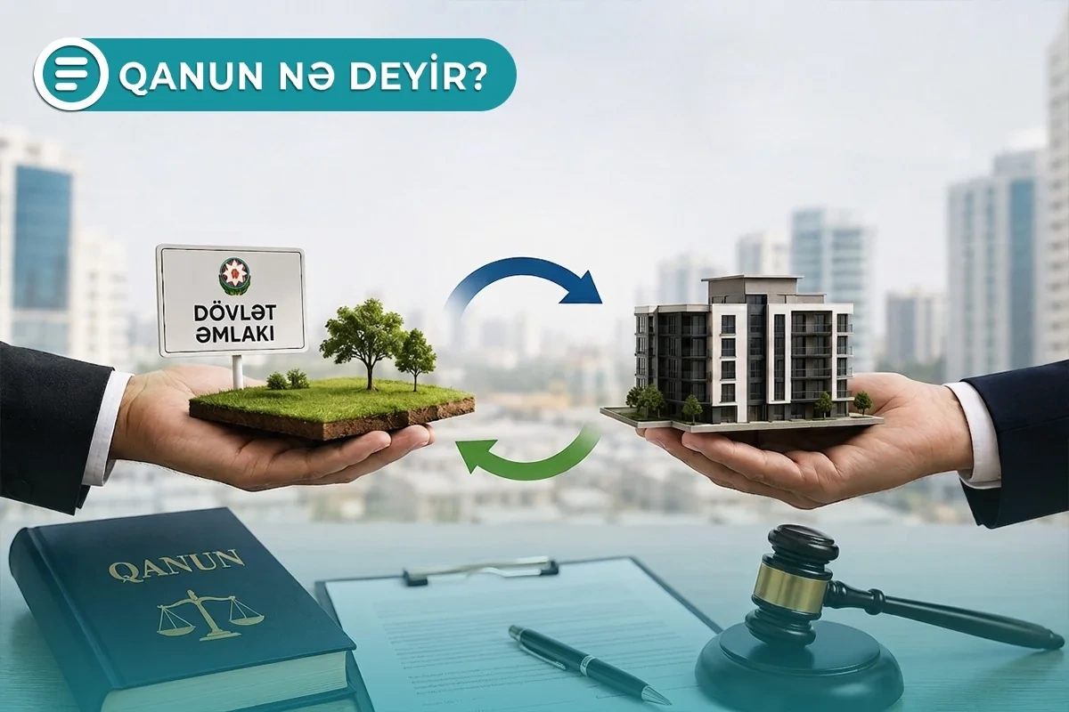 Azərbaycanda dövlət əmlakını özəllə dəyişdirmək mümkün olacaq - Qanun nə deyir? - VİDEO