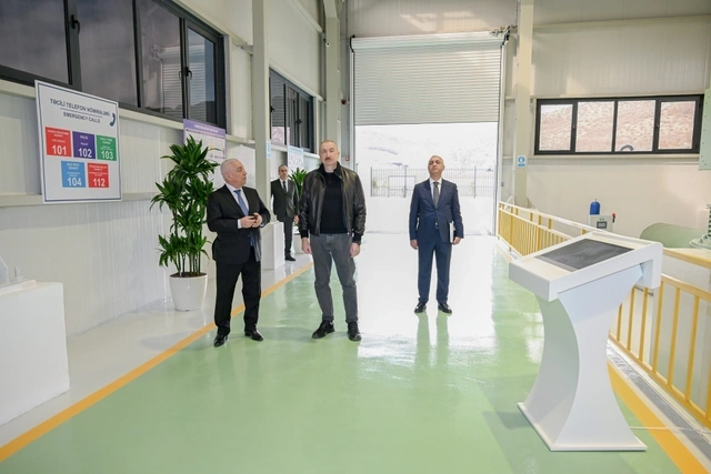 İlham Əliyev Ağdərə rayonunda "Qozlukörpü" Su Elektrik Stansiyasının açılışında iştirak edib - YENİLƏNİB