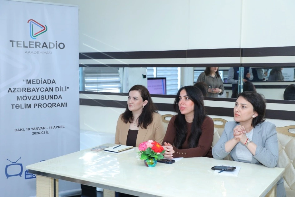 “Nitqin gözəlliyi, orfoqrafiya qaydaları və ifadə-üslub xətaları” mövzusuna həsr olunan təlim keçirilib - FOTO