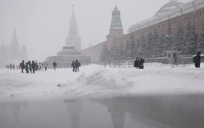 Moskvada həyat iflic OLDU