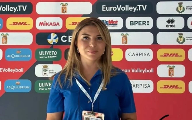 Vüsalə Kazımova Avropa çempionatında tibbi təhlükəsizliyə nəzarət edir