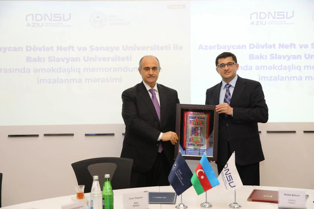 BSU ilə ADNSU birgə layihələrə başlayır - FOTOLAR