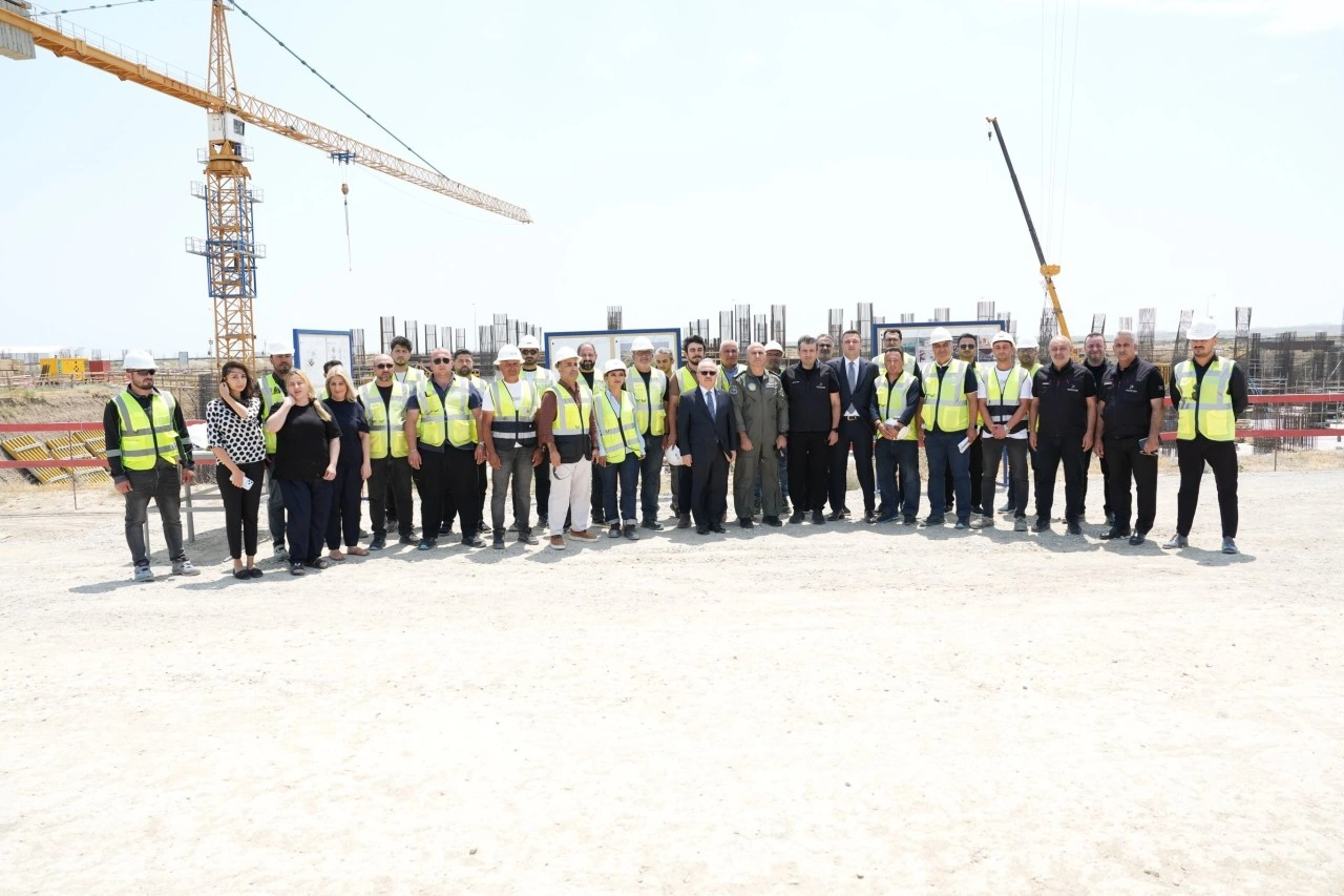 Selçuk Bayraktar Azərbaycandakı “Bayraktar” istehsalat müəssisələrində - FOTOLAR