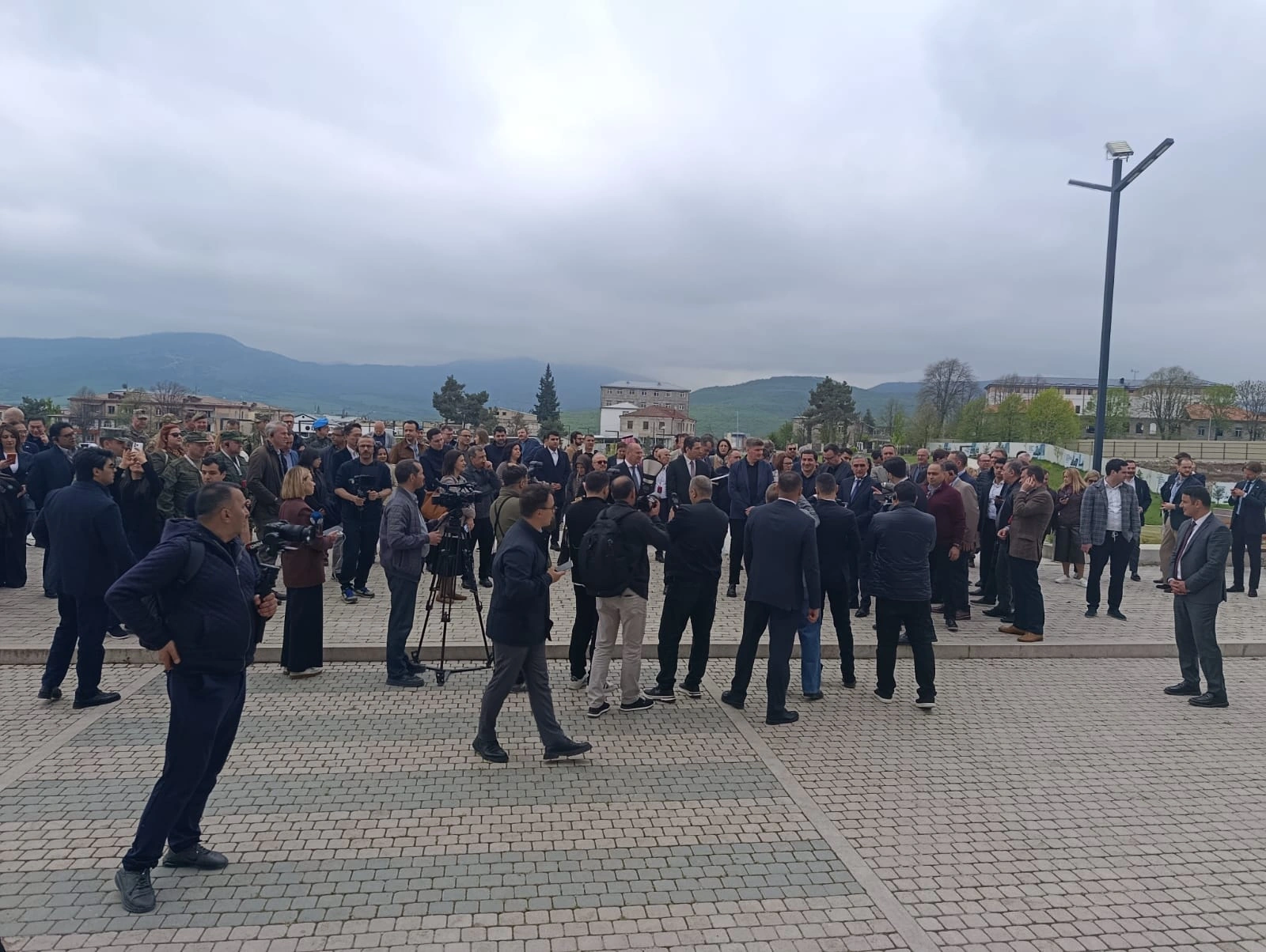 Diplomatik korpusun nümayəndələri Qarabağ Universitetində - FOTO