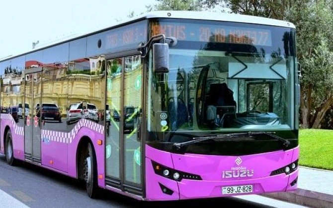Bakıda yeni ekspres marşrutu fəaliyyətə başlayır