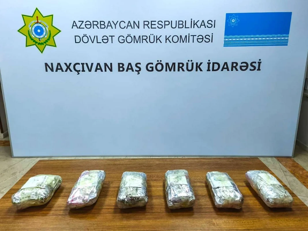 Naxçıvanda külli miqdarda psixotrop maddəni QEYRİ-ADİ ÜSULLA gömrükdən keçirmək istədilər