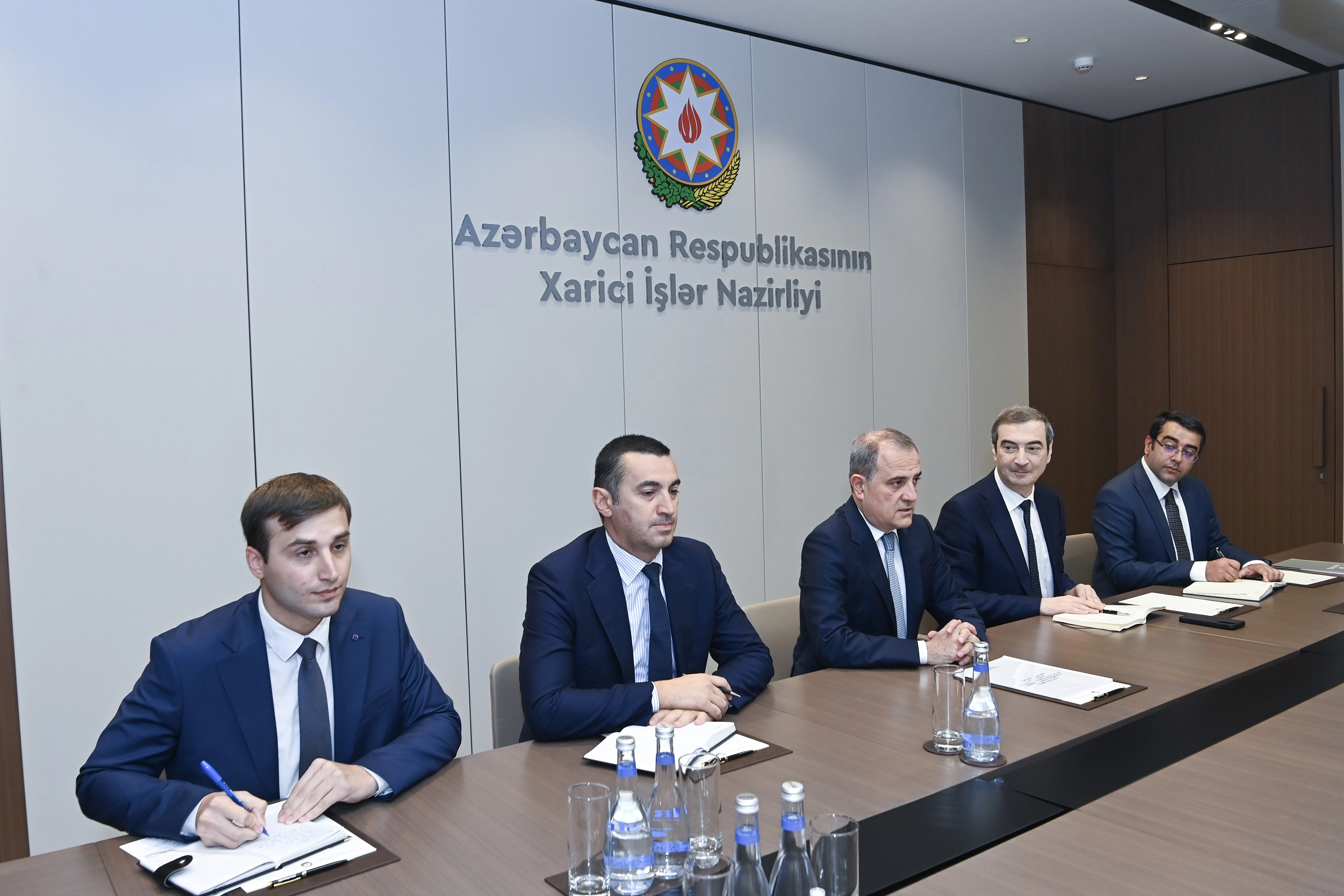 Ceyhun Bayramov ATƏT Parlament Assambleyasının Prezidenti ilə görüşdü - FOTO