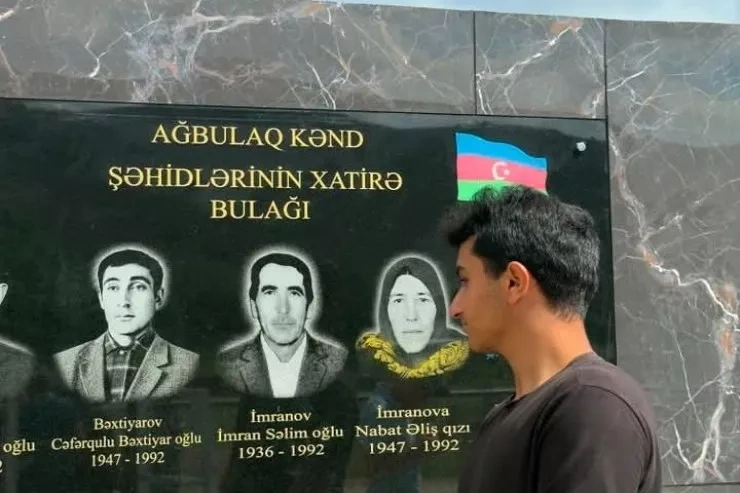 Ağbulaqda “Xatirə bulağı” açıldı - FOTO