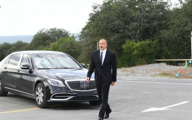 "Belə avtomobillə heç yerə getmərəm" - Prezident