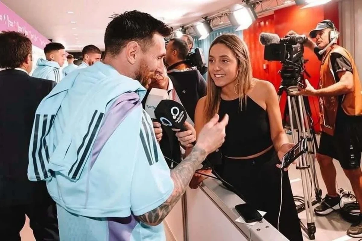 Messi jurnalistlə olan eşq şayiələrini ilk dəfə şərh etdi