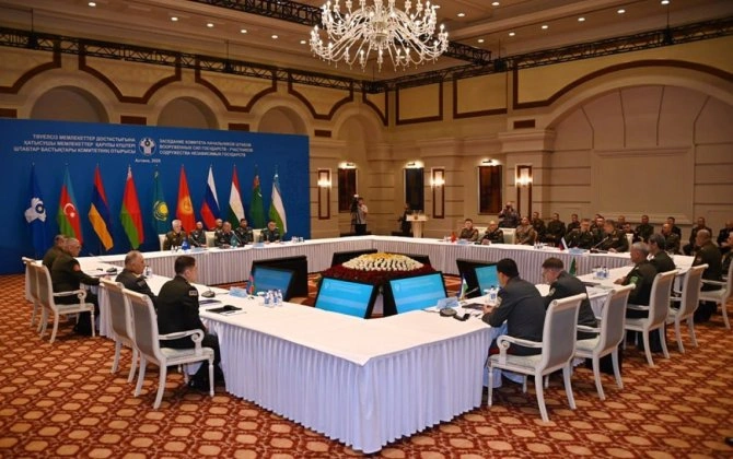 Kərim Vəliyev MDB Qərargah Rəisləri Komitəsinin iclasında iştirak edib - FOTO