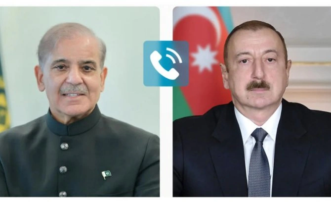 Şahbaz Şərif İlham Əliyevə zəng edib