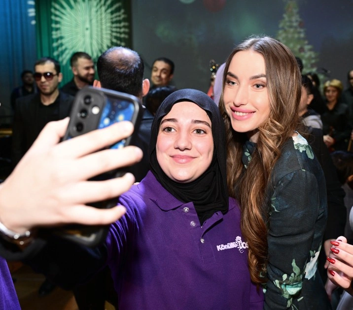 Leyla və Alena Əliyevalar DOST İnklüziv İnkişaf və Yaradıcılıq Mərkəzini ziyarət ediblər - FOTOLAR