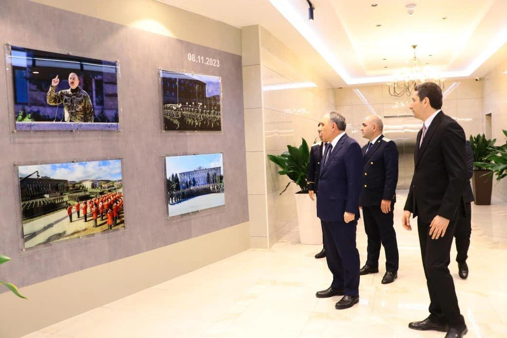 Baş prokuror Xankəndi şəhərində vətəndaşları qəbul etdi - FOTO