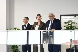 Prezident Milli Aviasiya Akademiyasında Beynəlxalq Təlim Mərkəzinin açılışında iştirak edib - FOTO