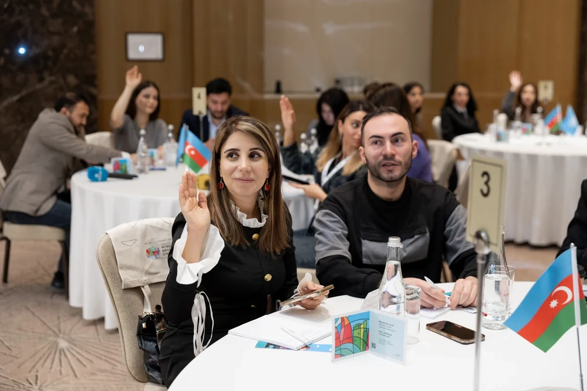 Media nümayəndələri üçün WUF13 haqqında məlumatlandırma sessiyası keçirilib - FOTO
