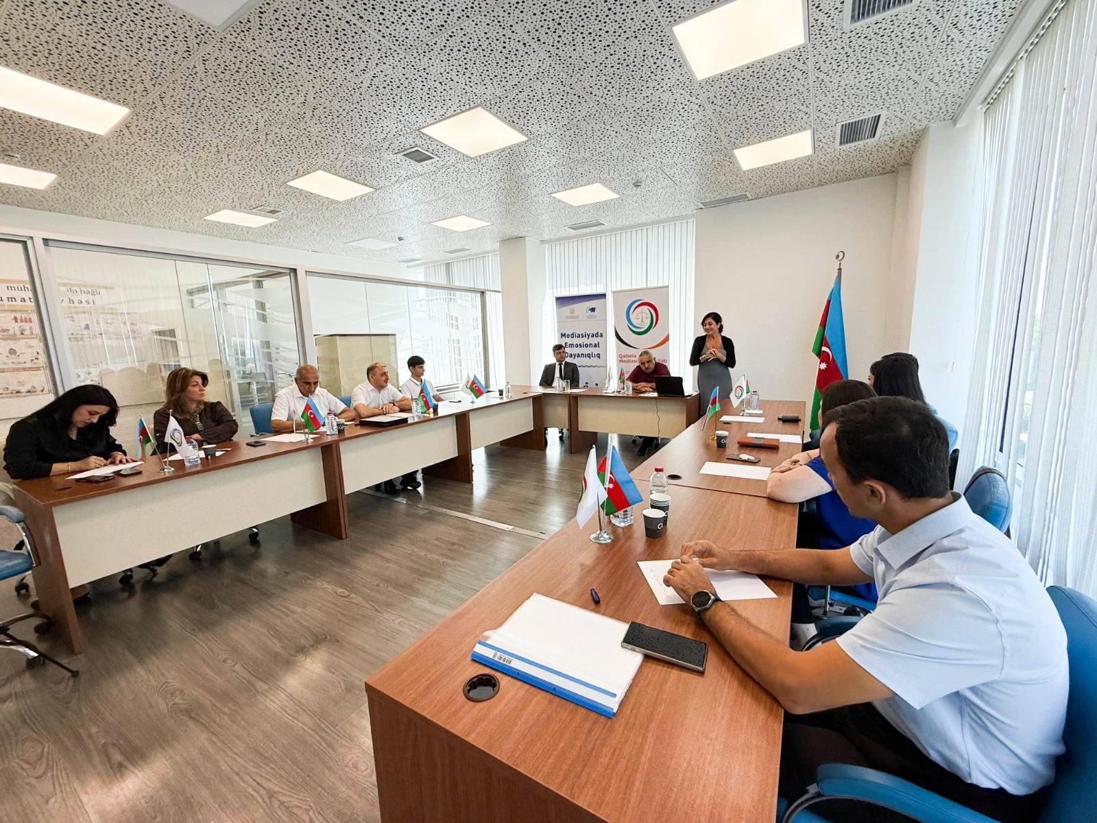 “Mediasiyada Emosional Dayanıqlıq: Barışın Arxasındakı İnsan – Stress və Etika” layihəsi uğurla yekunlaşdı - FOTO