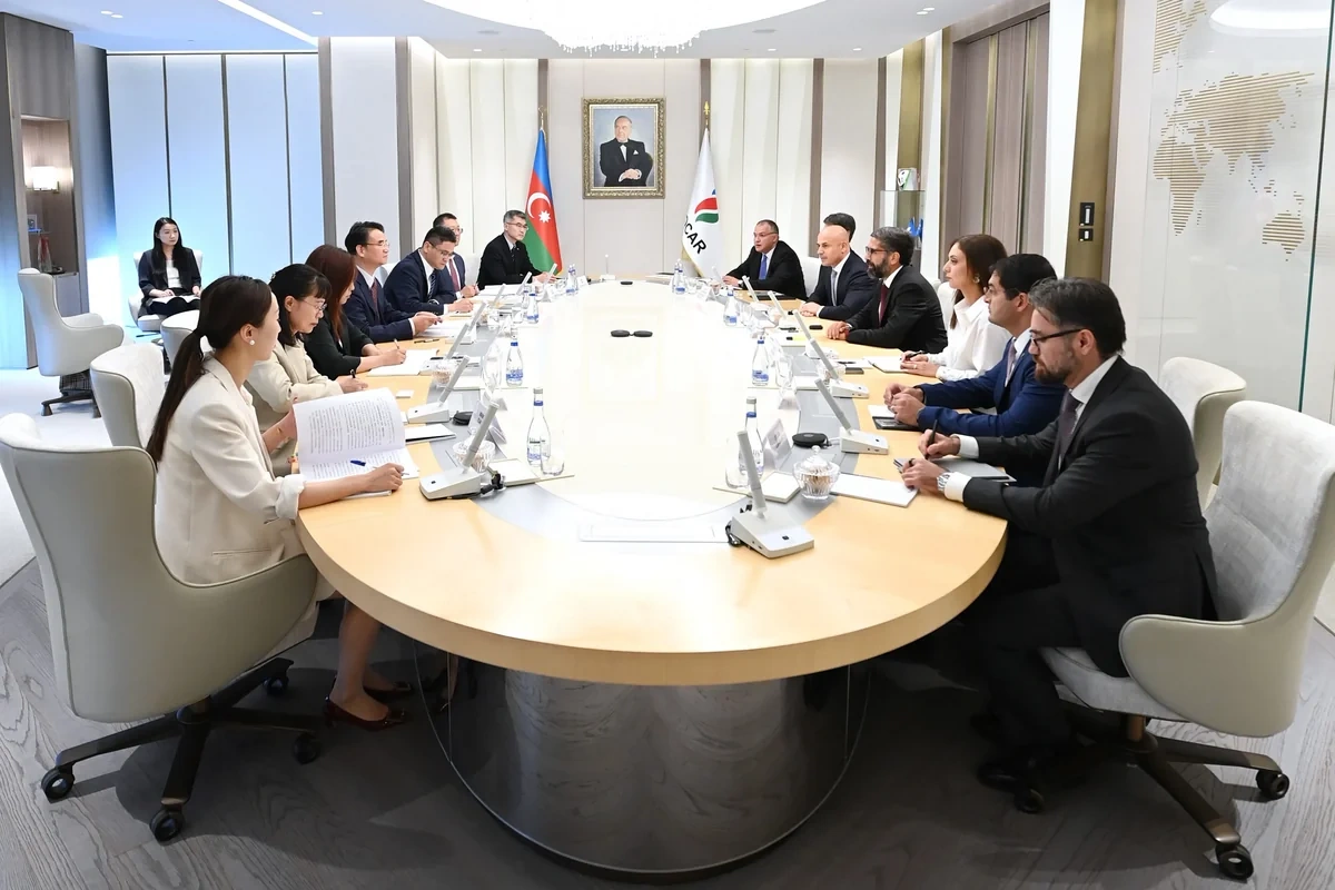 SOCAR Çin İxrac-İdxal Bankı ilə emal sənayesində əməkdaşlığı müzakirə edib - FOTO