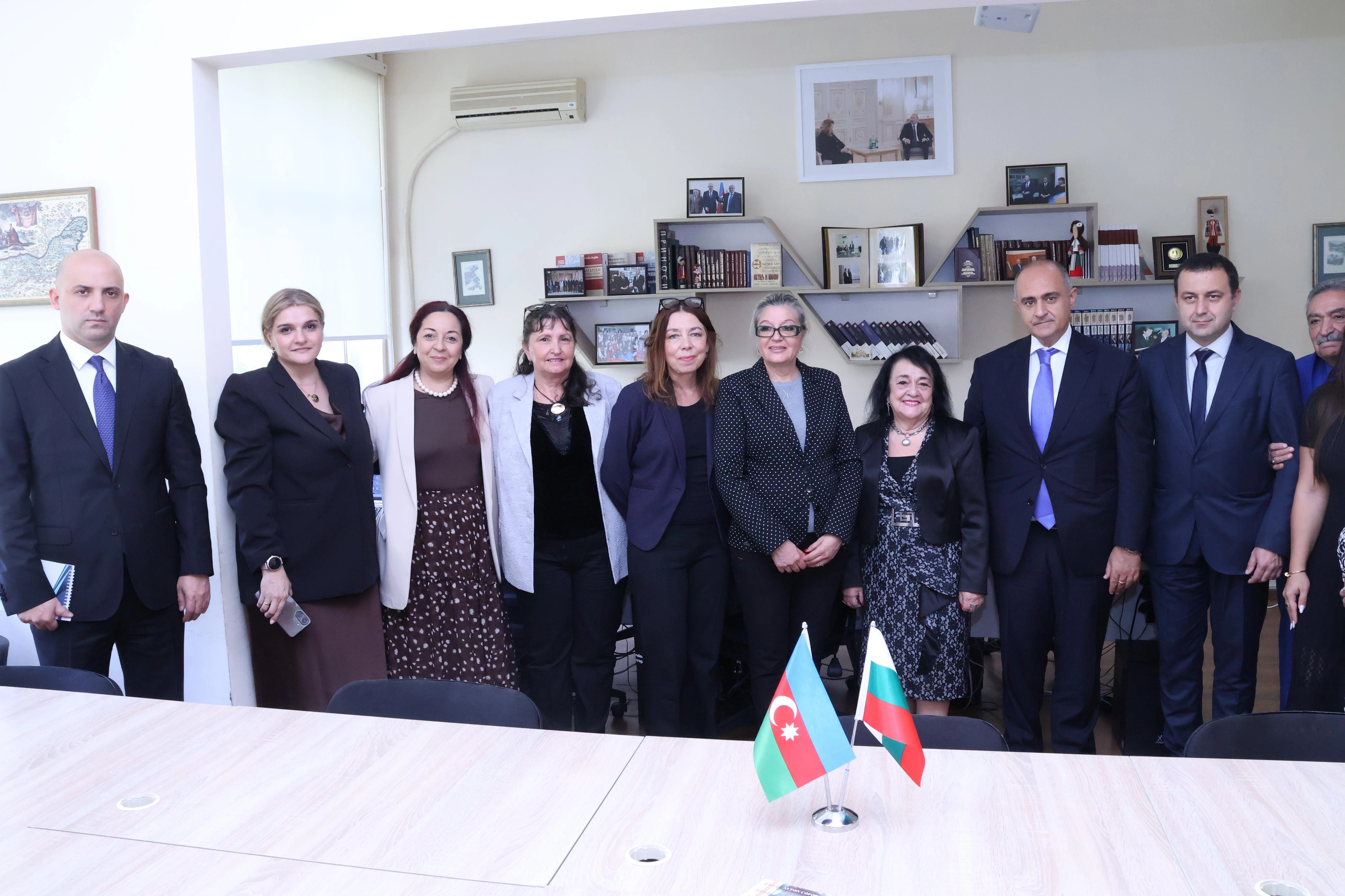 BSU Şumen Universiteti ilə əməkdaşlığa dair memorandum imzaladı - FOTOLAR