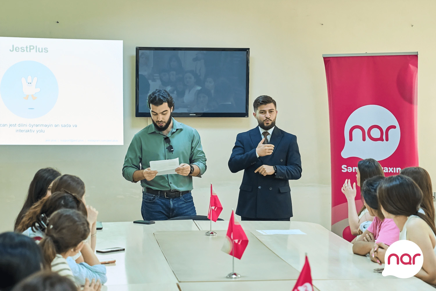 “Nar” “JestPlus” tətbiqi üzrə maarifləndirici görüş keçirdi - FOTO