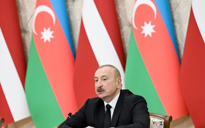 Prezident: "Azərbaycan-Ermənistan nümayəndələrinin qarşılıqlı səfərləri normal mühitin bərqərar edilməsinə töhfə verir"