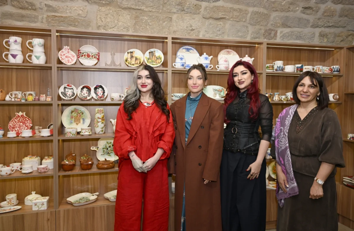 Buxara karvansarasının əsaslı bərpa və konservasiya işlərindən sonra açılışı olub - FOTO